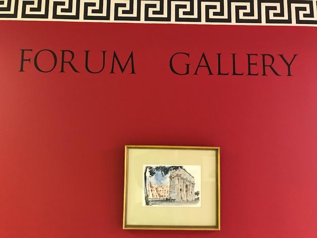 Forum Gallery Sign