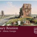 UGA in Rome 50th Anniversary Reunion postard Via Appia